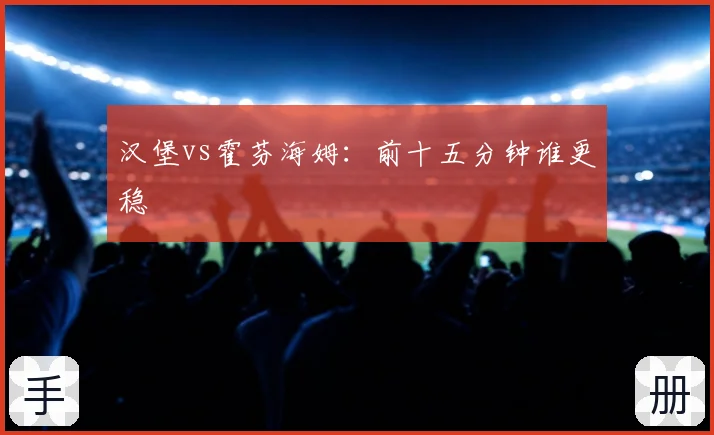 汉堡vs霍芬海姆：前十五分钟谁更稳